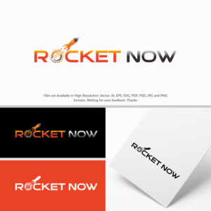 Rocket Now | Logo Design by sabbir049