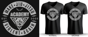 new design for brazilian jiu jitsu gym | Diseño de Camiseta por Al Pech
