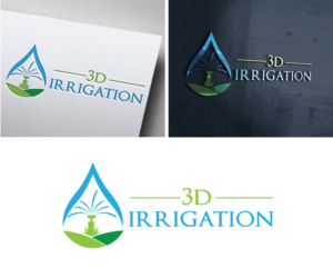 3D Irrigation    | Diseño de Logo por HEAVEN ART