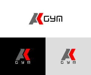 AK Gym | Logo-Design von Avilash