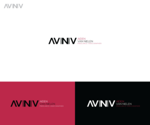 Aiden Van Nielen Freelance Videographer  (or)  AVNV | Diseño de Logo por Iris 3