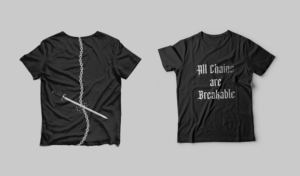T-shirt Design by Phuongphuong for BrokenChainz | Design: #26961468