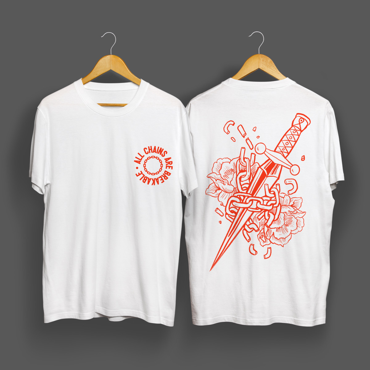 T-Shirt-Design von karamadana für BrokenChainz | Design #26944028