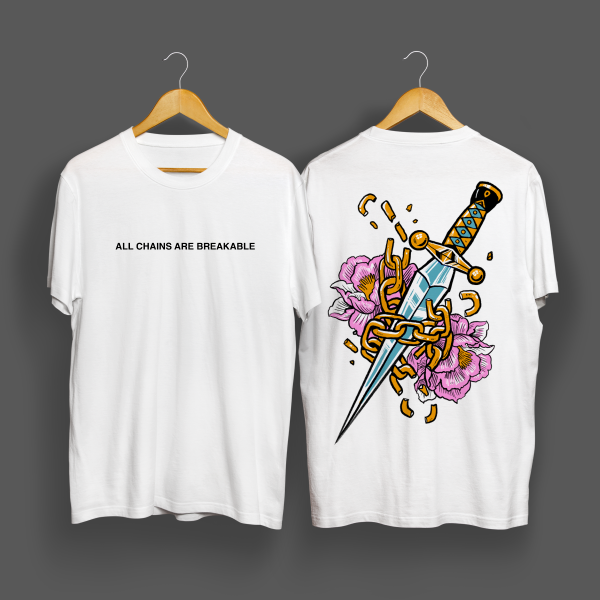 T-shirt Design by karamadana for BrokenChainz | Design #26985294