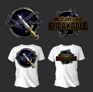 T-shirt Design by ally designs for BrokenChainz | Design: #26953451