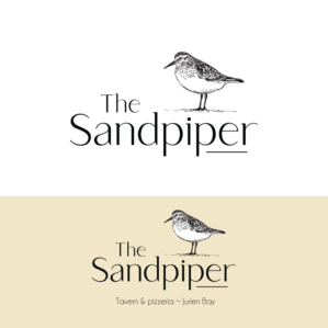 The Sandpiper | Logo-Design von Samantha Ward Design