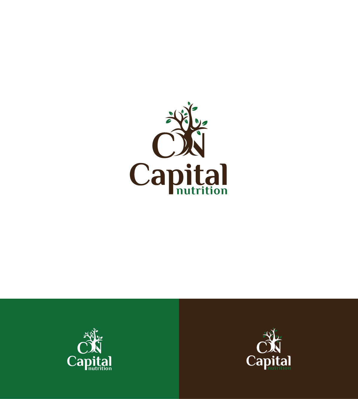 Logo Design by ecorokerz for Capital Nutrition Inc. | Design #26943373