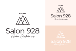 Salon 928, Aimee Grohmann | Logo Design by HyperX