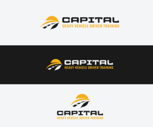 Capital Heavy Vehicle Driver Training | Logo Design by Ena