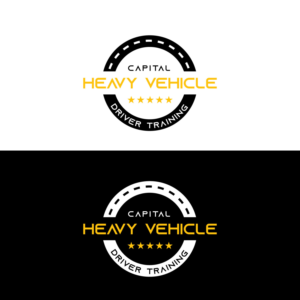 Capital Heavy Vehicle Driver Training | Logo Design by FourtuneDesign