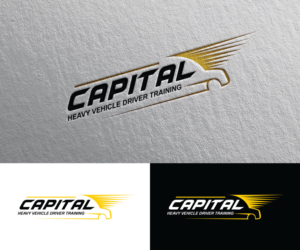 Capital Heavy Vehicle Driver Training | Logo Design by Iris 3