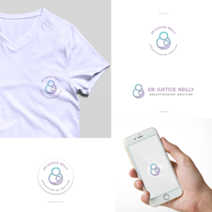 Dr Justice Reilly Breastfeeding Medicine | Logo Design by DominicDesign