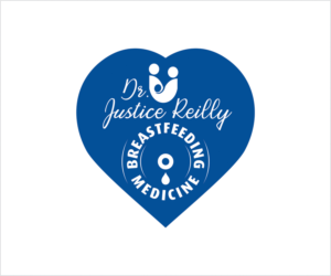 Dr Justice Reilly Breastfeeding Medicine | Logo Design by pachilakili