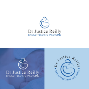 Dr Justice Reilly Breastfeeding Medicine | Logo Design by CMYKINK