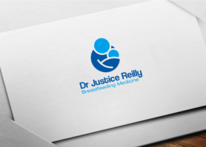 Dr Justice Reilly Breastfeeding Medicine | Logo Design by kevinK
