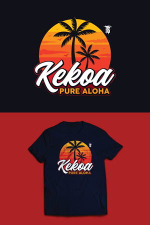 tactics inc. (Kekoa  pure aloha) | T-shirt Design by mithunpopey