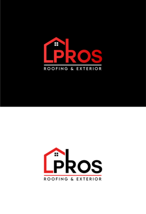 Logo Design by mike edan for Roofing and Exterior PROS | Design: #26958690