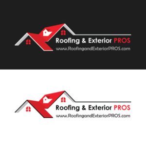 Logo Design by NetSpidy for Roofing and Exterior PROS | Design: #26949925