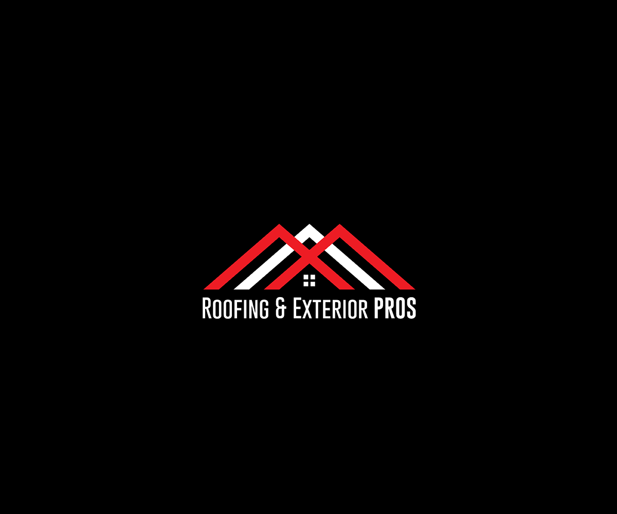 Logo Design by saulogchito for Roofing and Exterior PROS | Design #26955434