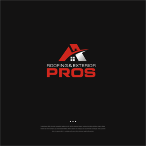 Roofing & Exterior PROS | Diseño de Logo por CKS d e s i g n