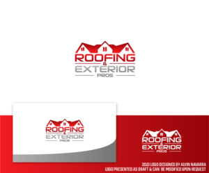 Design de Logo par alvinnavarra pour Roofing and Exterior PROS | Design : #26948522
