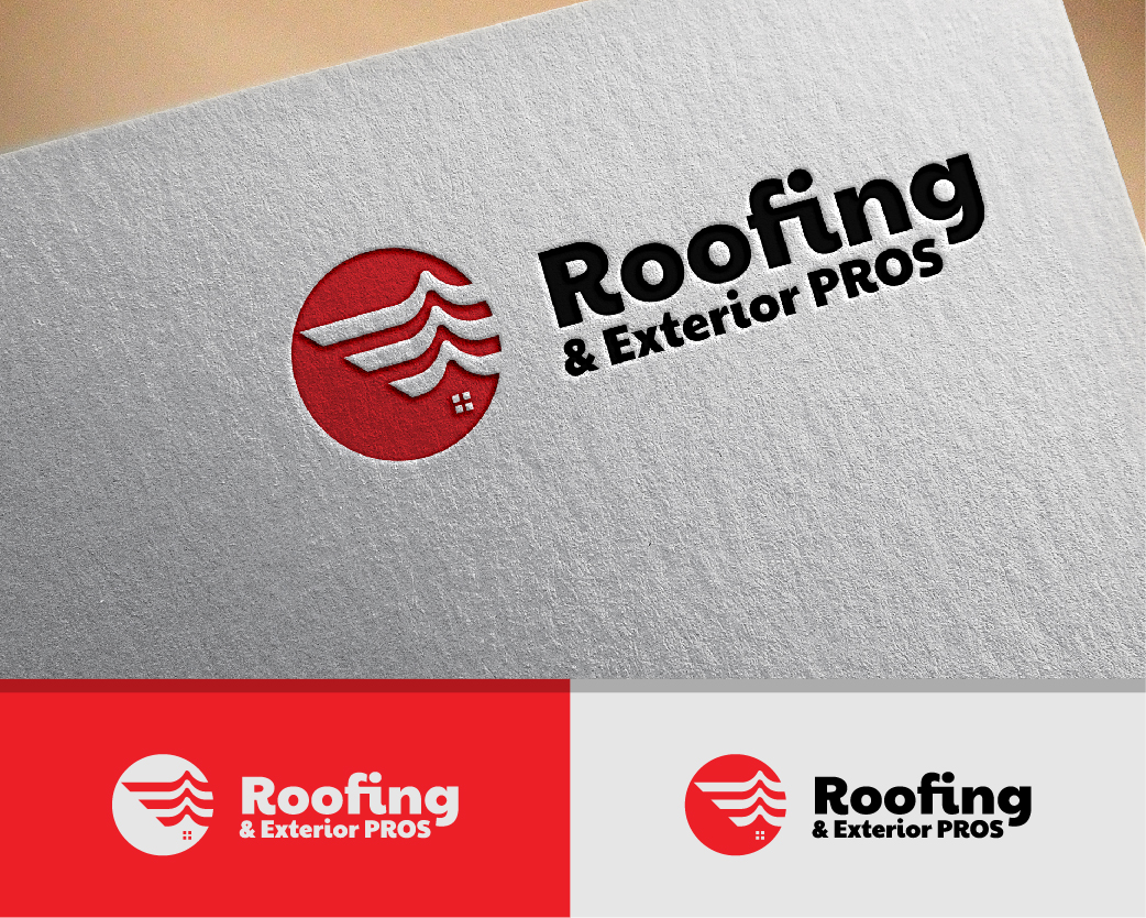 Logo-Design von Mime Artworks für Roofing and Exterior PROS | Design #26961829