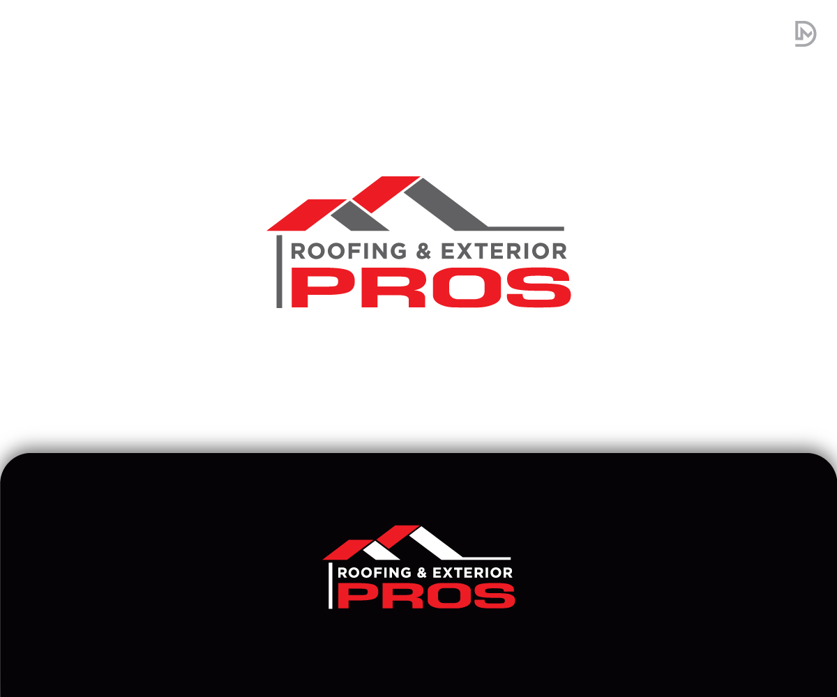 Design de Logo par D_Mantra pour Roofing and Exterior PROS | Design #26949643