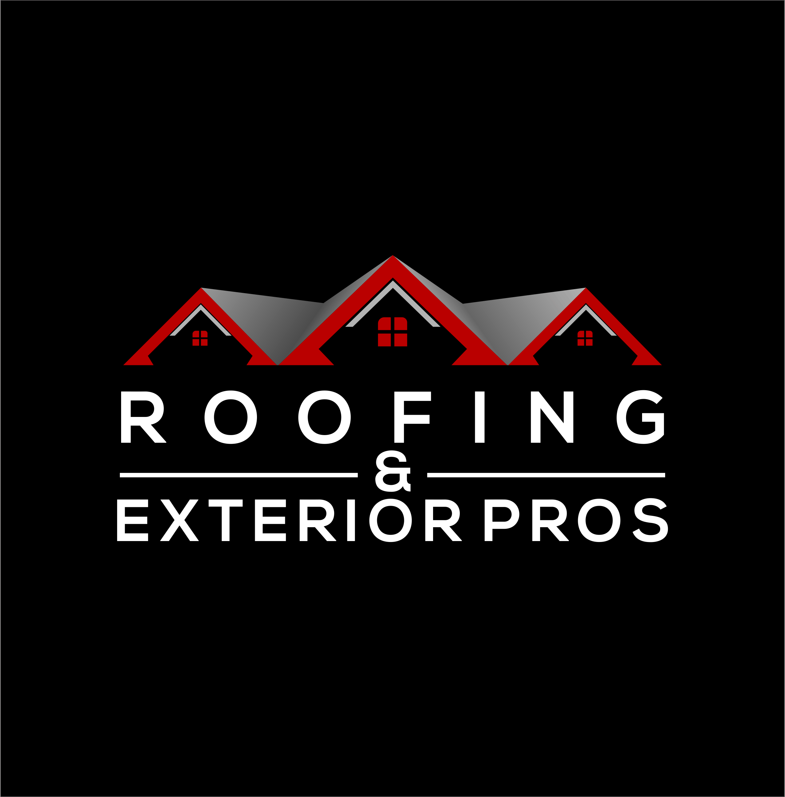 Logo Design by ERLANDO RONTE RDJ for Roofing and Exterior PROS | Design #26946499