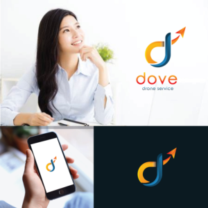 Dove drone service | Logo Design by FourtuneDesign