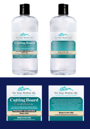 Cutting Board Oil Label | Etikett-Design von ecorokerz