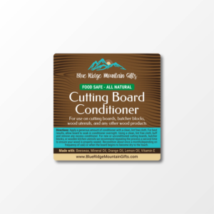 Cutting Board Oil Label | Etikett-Design von Aistikart