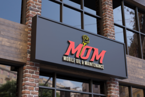 "Mobile Oil & Maintenance" or a reference to "MOM" if you can clearly articulate the business offering though the graphic alone. | Logo Design by makerlogoz
