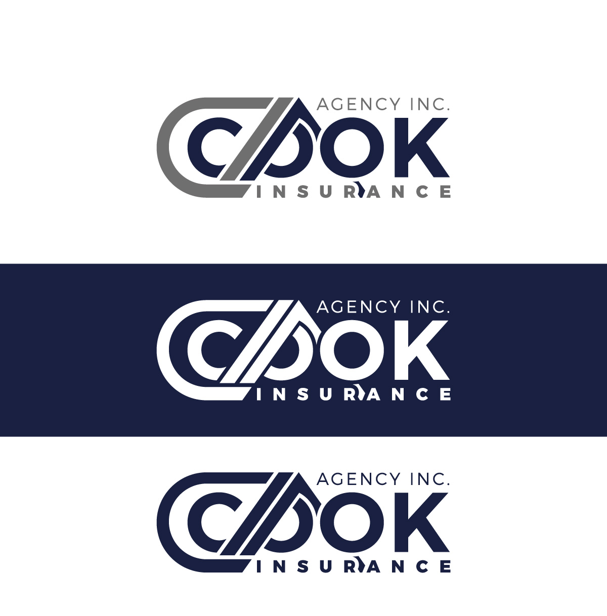 Diseño de Logo por SpaGGy para Cook Insurance Agency | Diseño #26960238