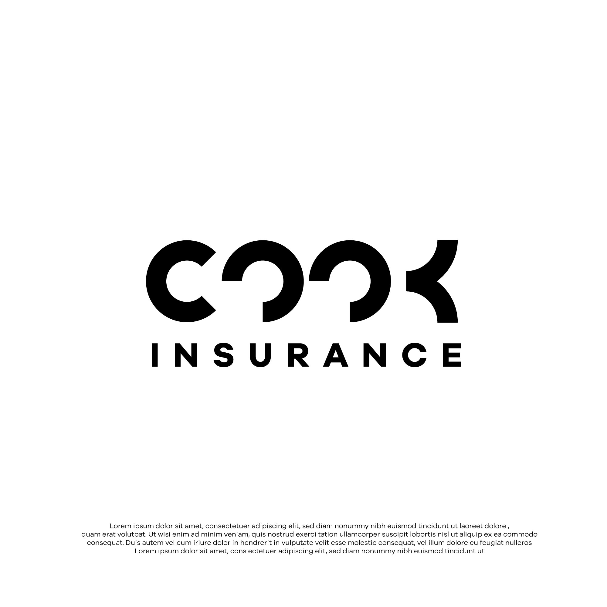 Logo Design by Filipino for Cook Insurance Agency | Design #26974450