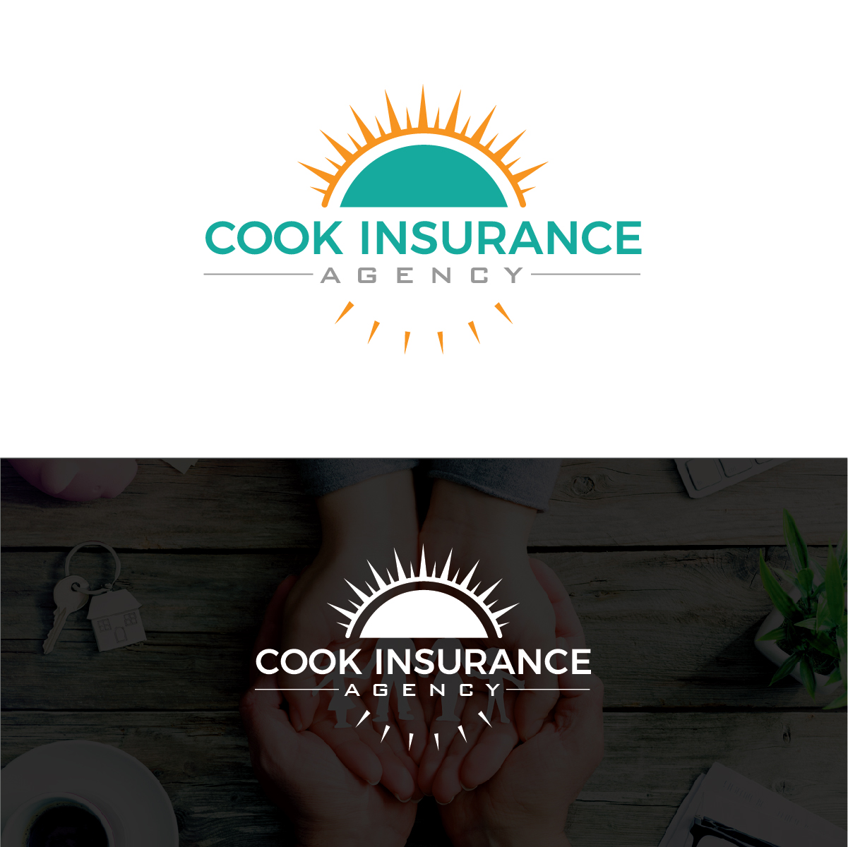 Logo Design by Deziners Zone for Cook Insurance Agency | Design #26954653
