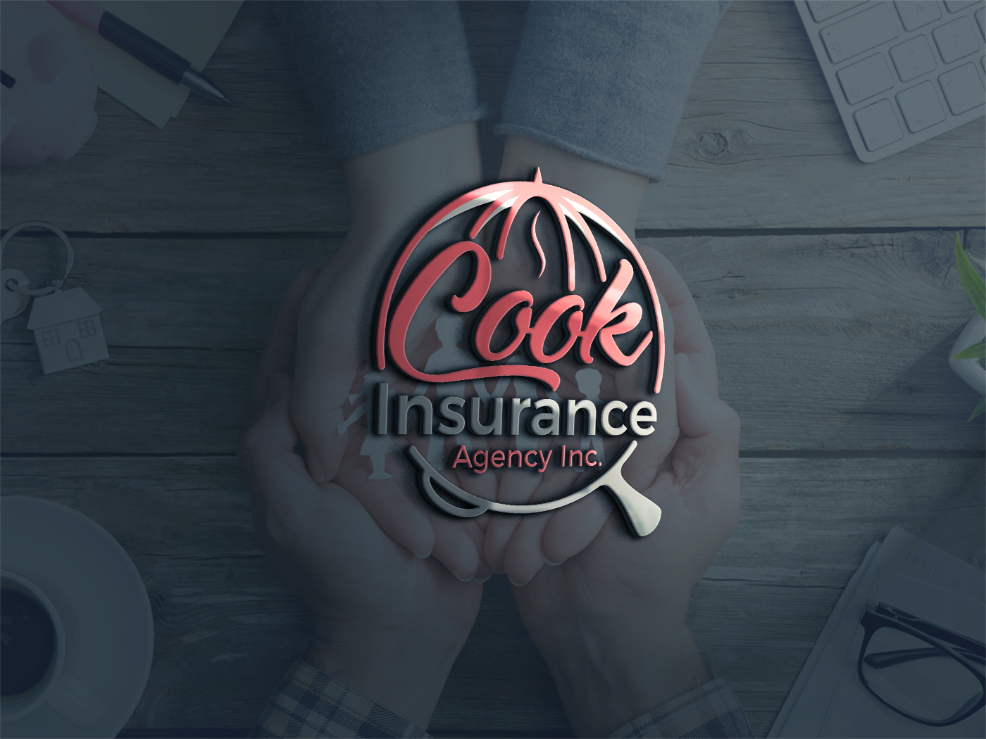 Logo Design by Deziners Zone for Cook Insurance Agency | Design #26954654