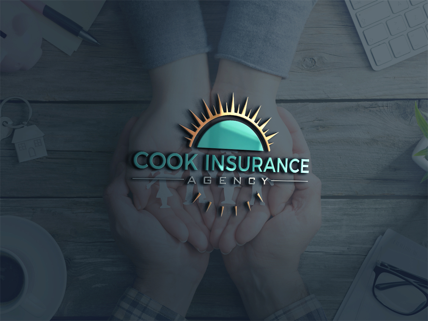 Diseño de Logo por Deziners Zone para Cook Insurance Agency | Diseño #26954655