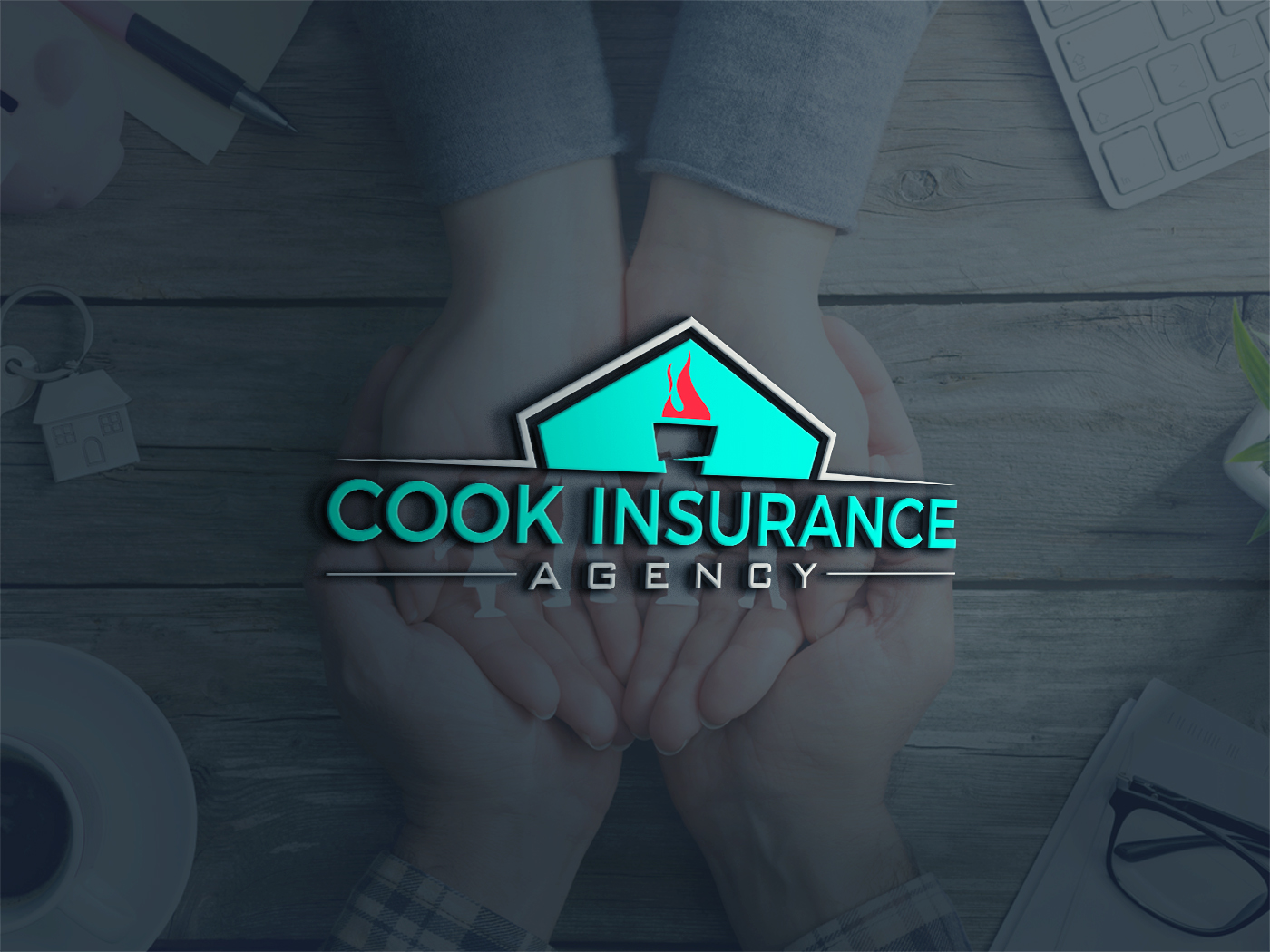 Logo Design by Deziners Zone for Cook Insurance Agency | Design #26959391