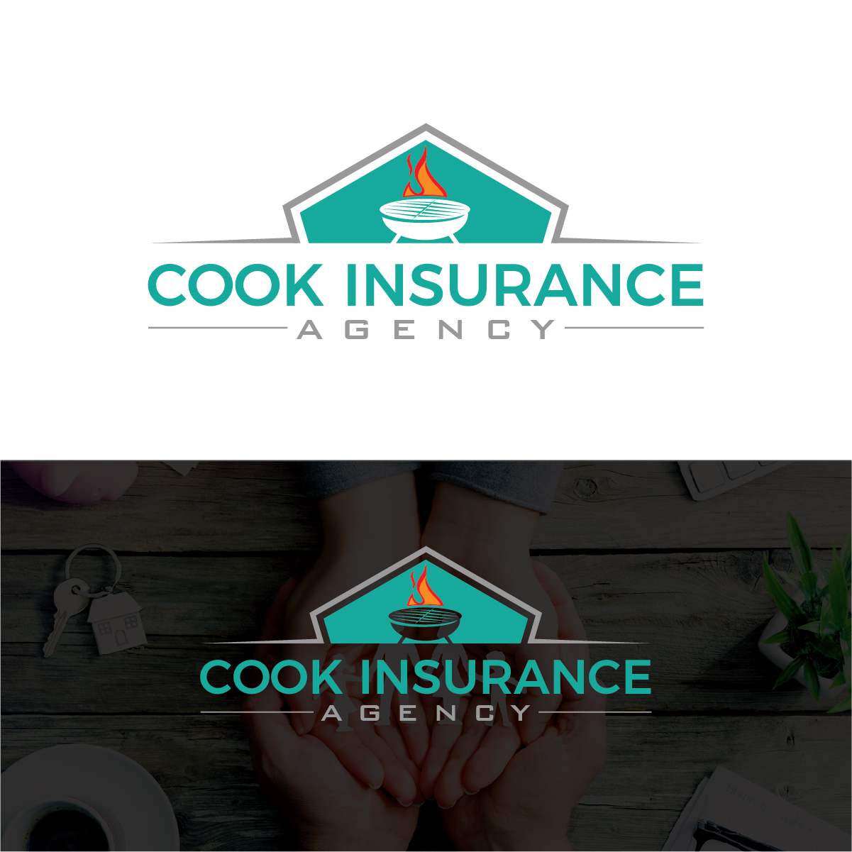 Logo Design by Deziners Zone for Cook Insurance Agency | Design #26990332