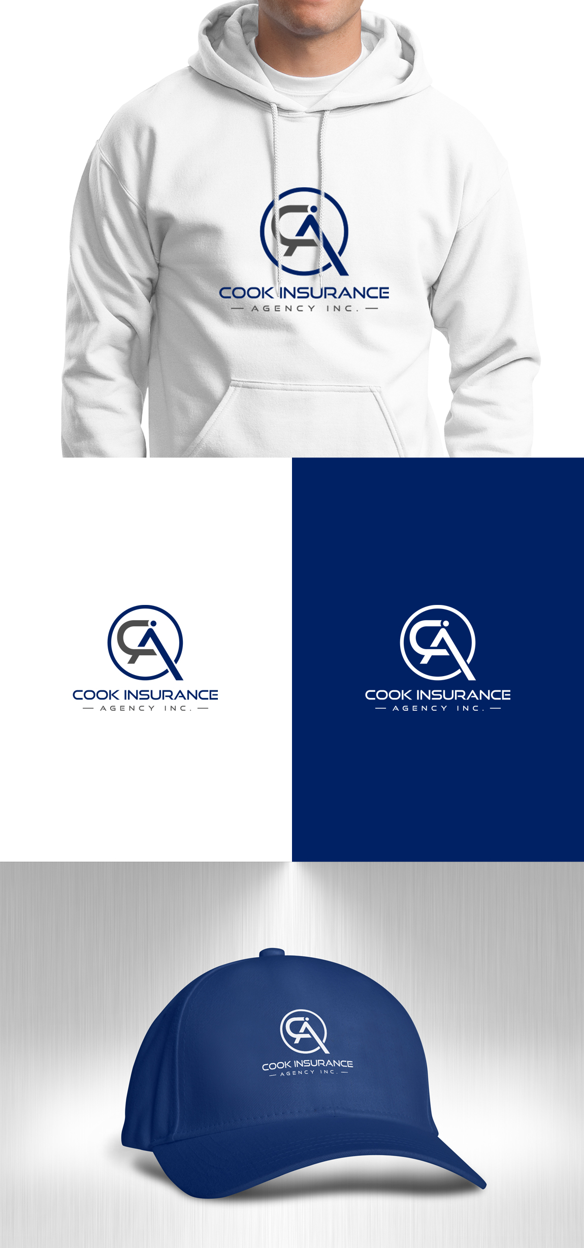 Logo-Design von SL Designer für Cook Insurance Agency | Design #26949037