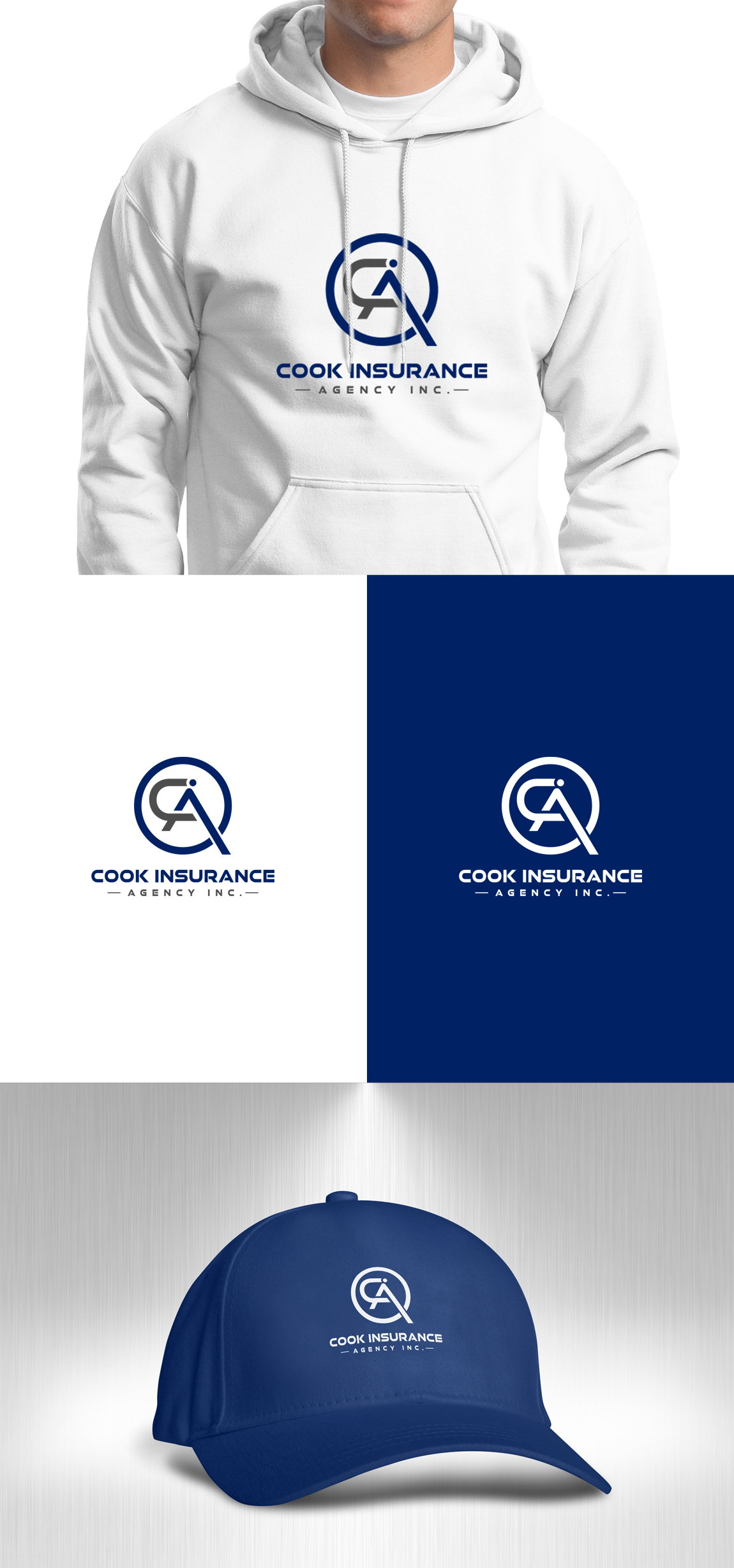 Logo Design by SL Designer for Cook Insurance Agency | Design #26950584