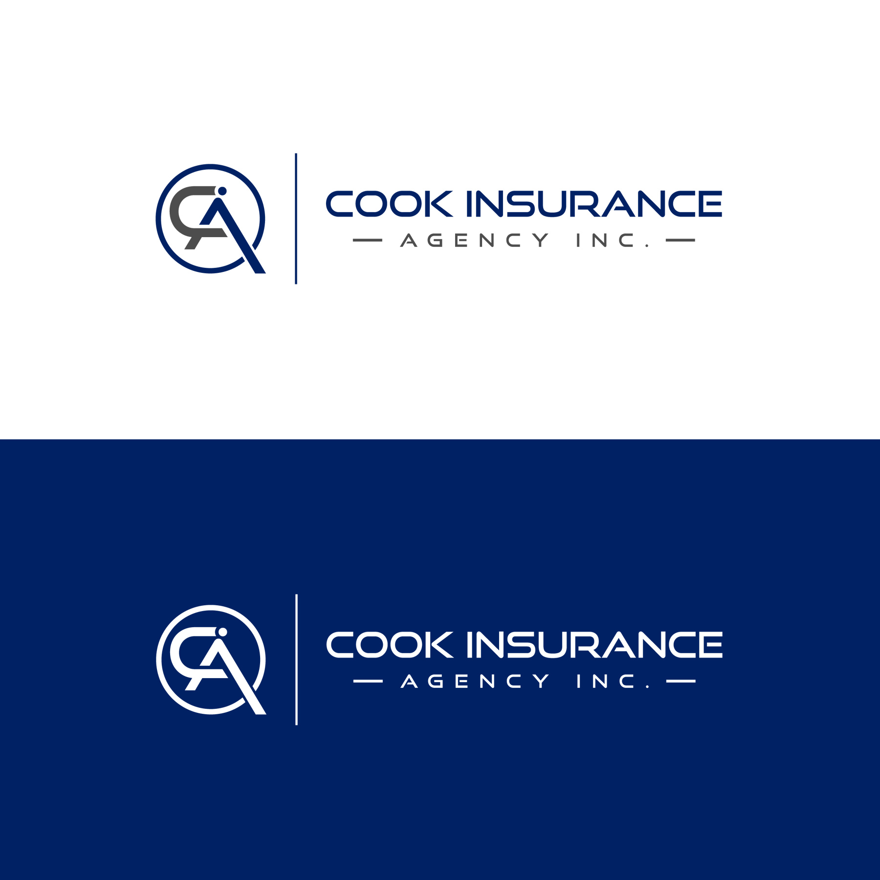 Logo Design by SL Designer for Cook Insurance Agency | Design #26987652
