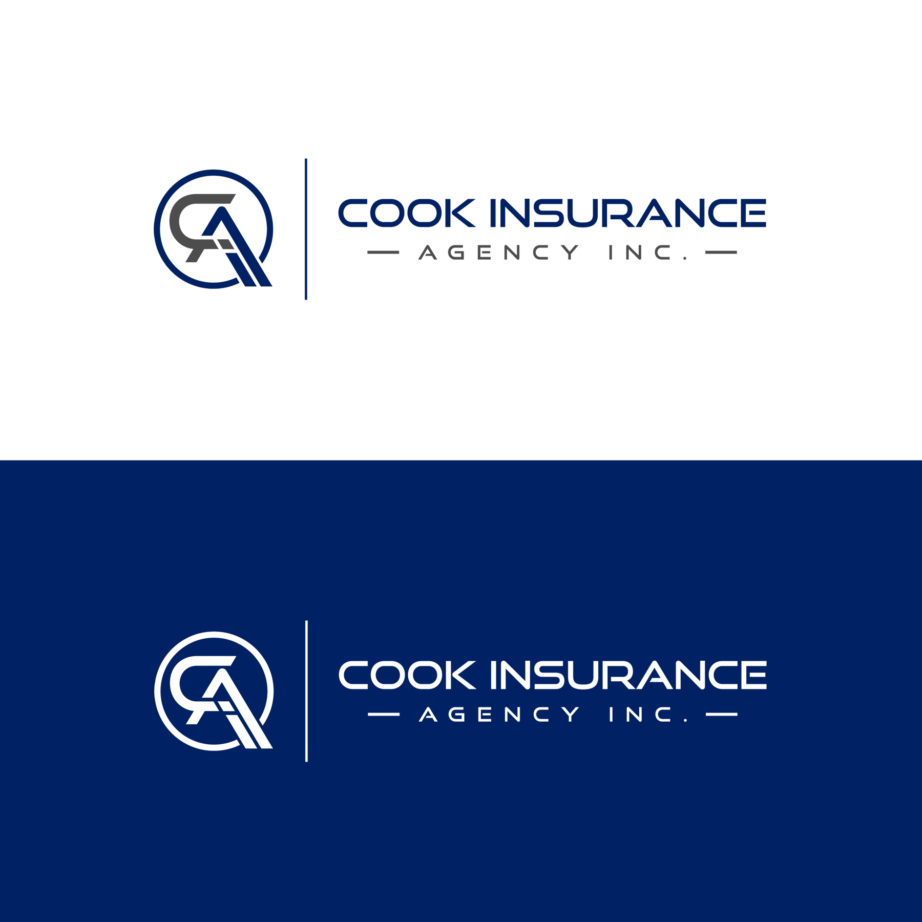Logo Design by SL Designer for Cook Insurance Agency | Design #26987721