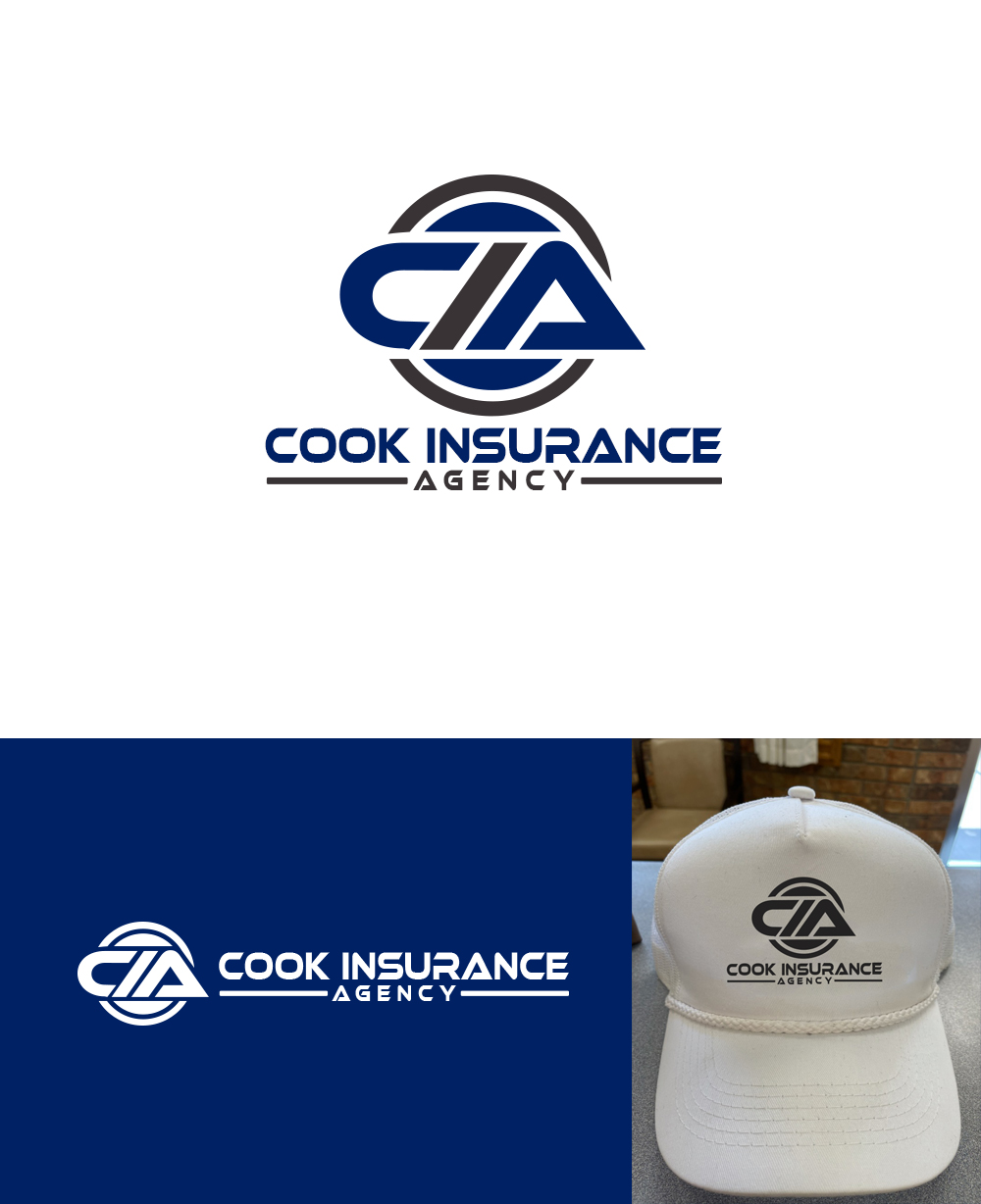 Logo Design by PsyPen for Cook Insurance Agency | Design #26947875