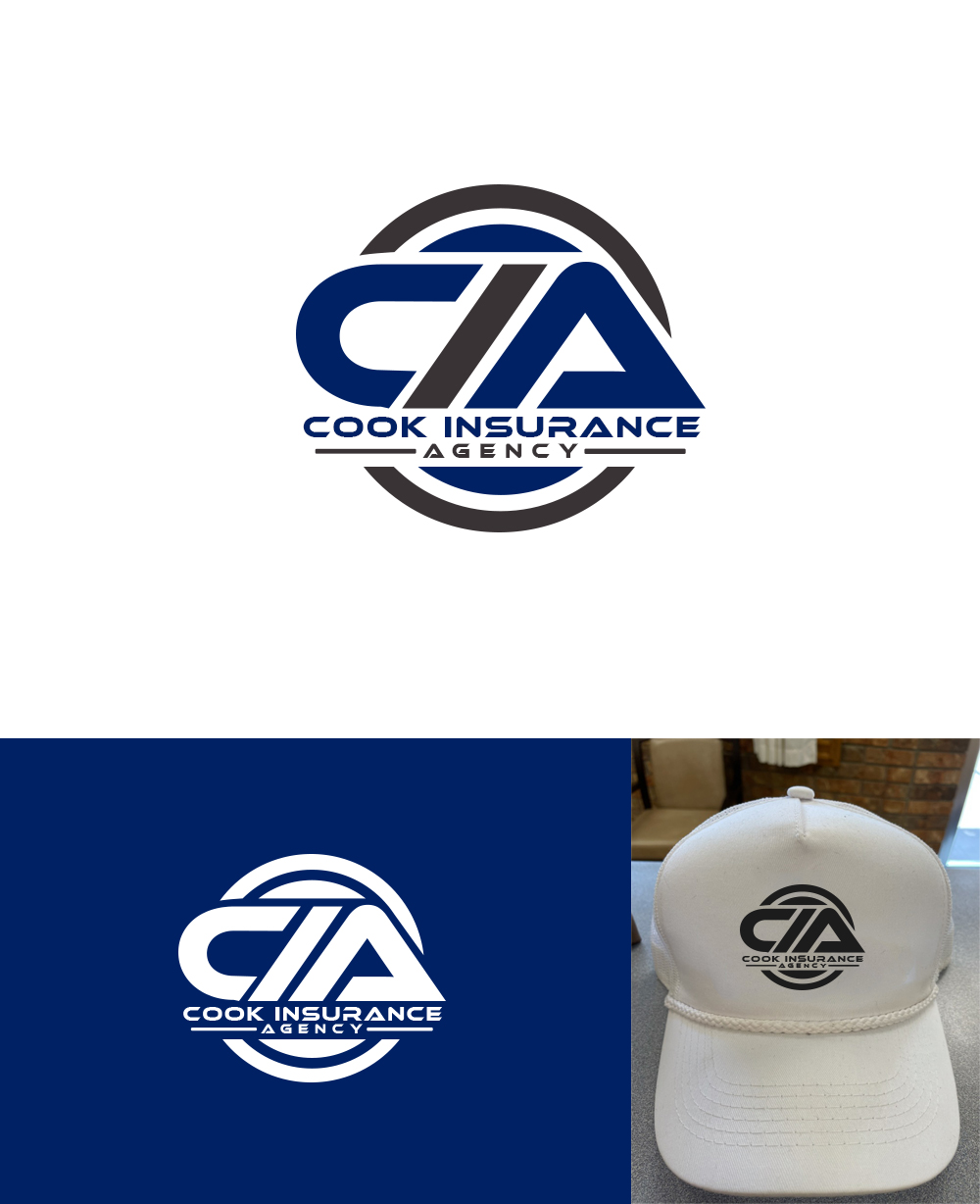 Logo Design by PsyPen for Cook Insurance Agency | Design #26950148