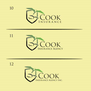 Logo Design by GODDREAMCREATION for Cook Insurance Agency | Design: #26986713