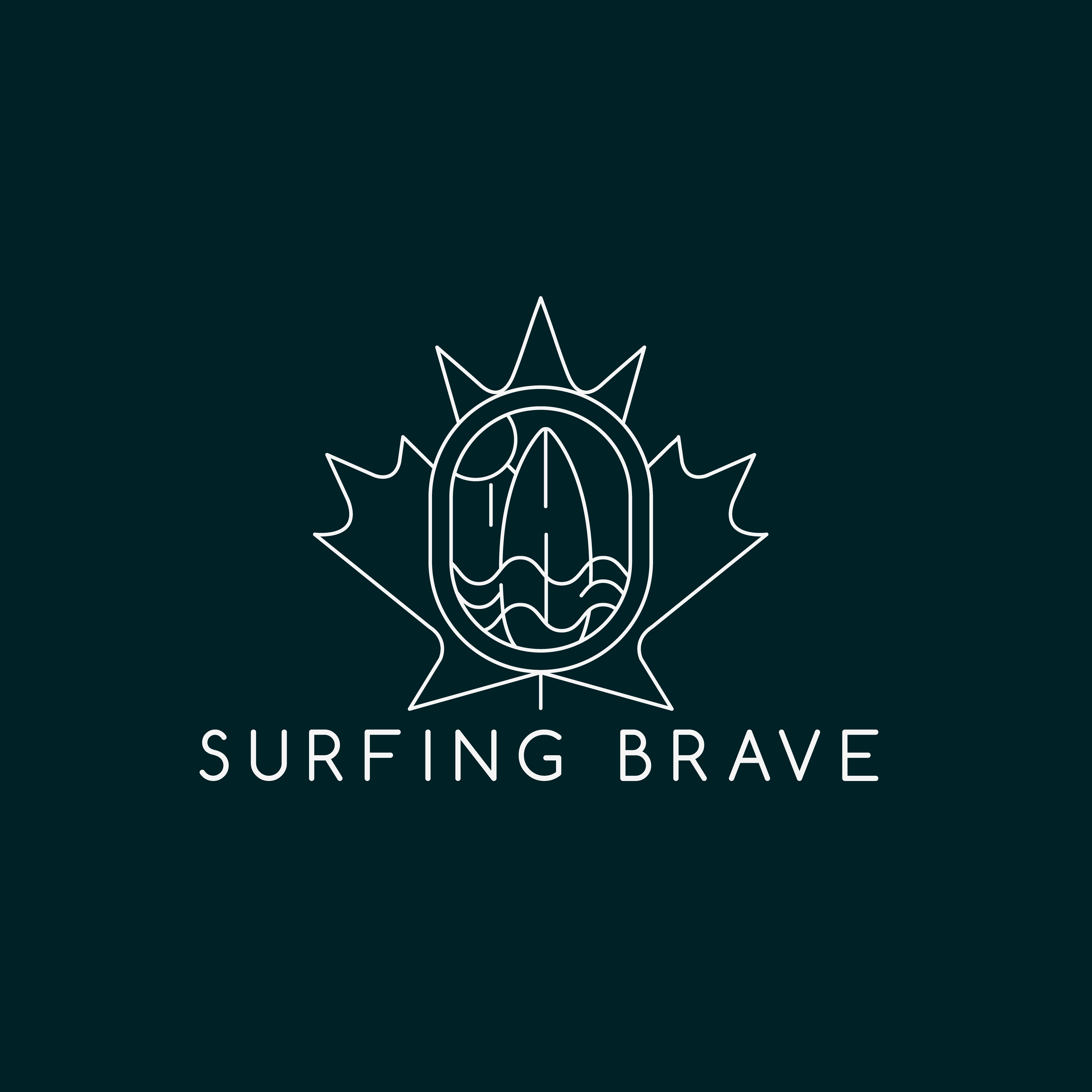 Logo Design by UMA 7 for Surfing Brave | Design #26950816