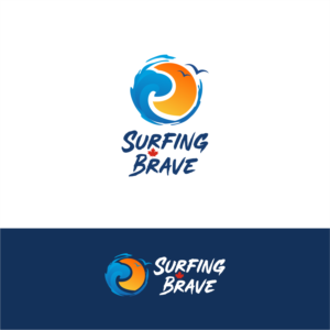 Diseño de Logo por ThiagoB para Surfing Brave | Diseño: #26951423