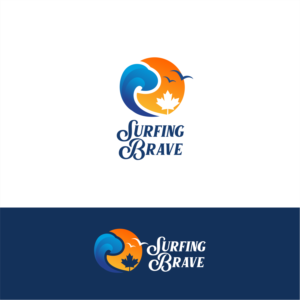 Surfing Brave | Logo Design by ThiagoB