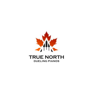 True North Dueling Pianos | Logo-Design von Rhibas